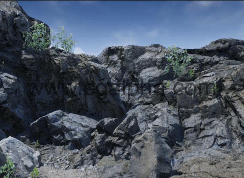 【UE4】写实岩石资产 Realistic Rocks