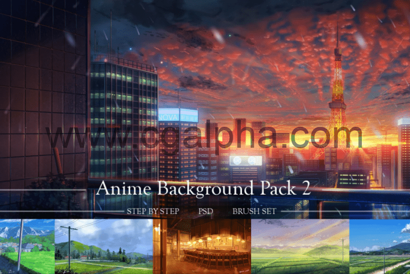 PS – 动漫背景包 Anime Background Pack 2