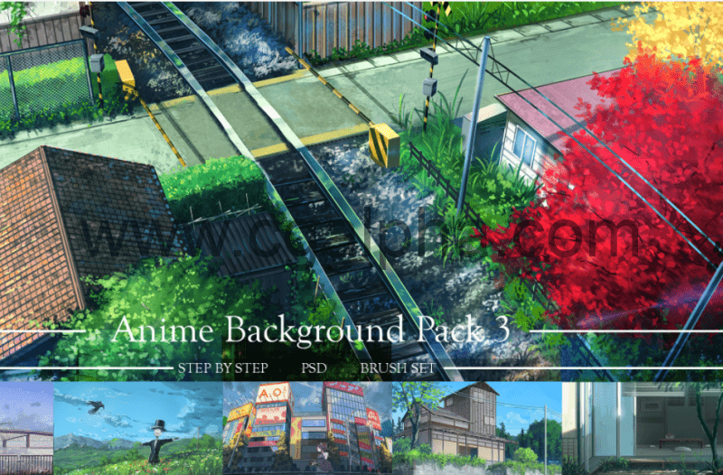 PS – 动漫背景包 Anime Background Pack 3