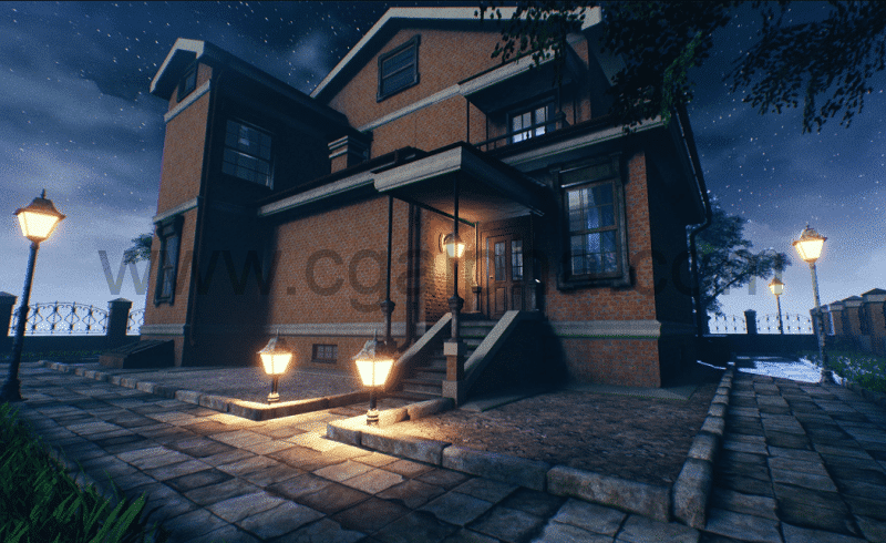 【UE4/5】维多利亚时代的房子 Victorian House