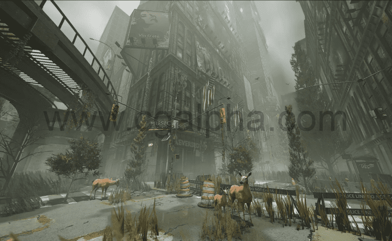 Unity – 城市废墟模型资产 CBU: Apocalypse Edition