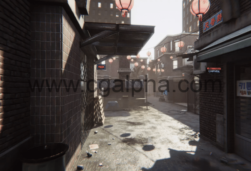 Unity – 模块化城市小巷包 Modular City Alley Pack