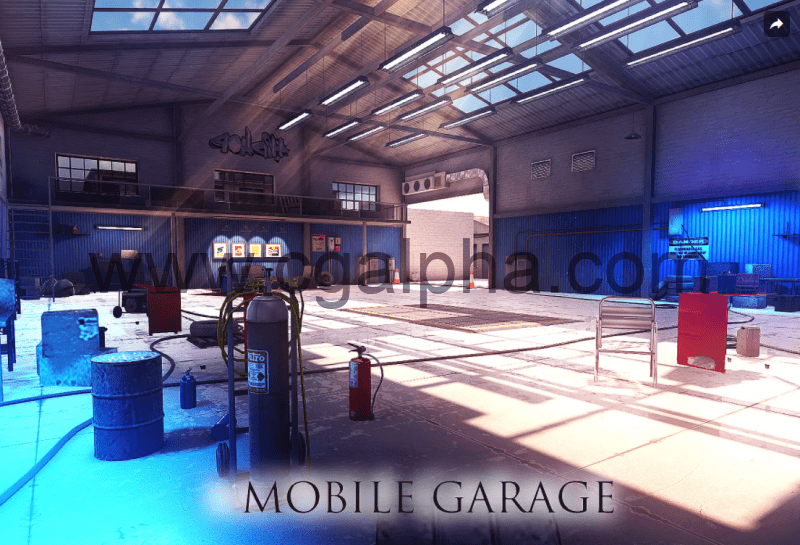 Unity – 车库场景 Mobile Garage Vol. 2