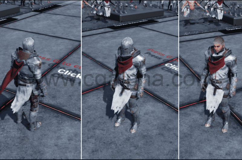 【UE4】圣殿骑士Ravens S2: Templar Knight