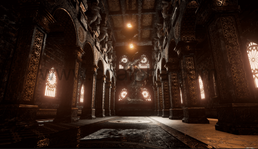 【UE4】黑暗神殿  Dark Temple