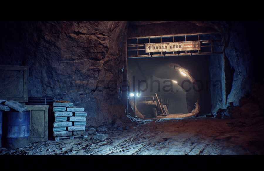 【UE4】地下洞穴和地堡 Underground Caves and Bunker