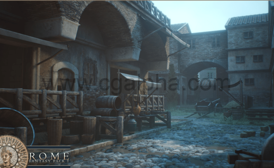 【UE4】罗马资产 Rome Fantasy Pack I