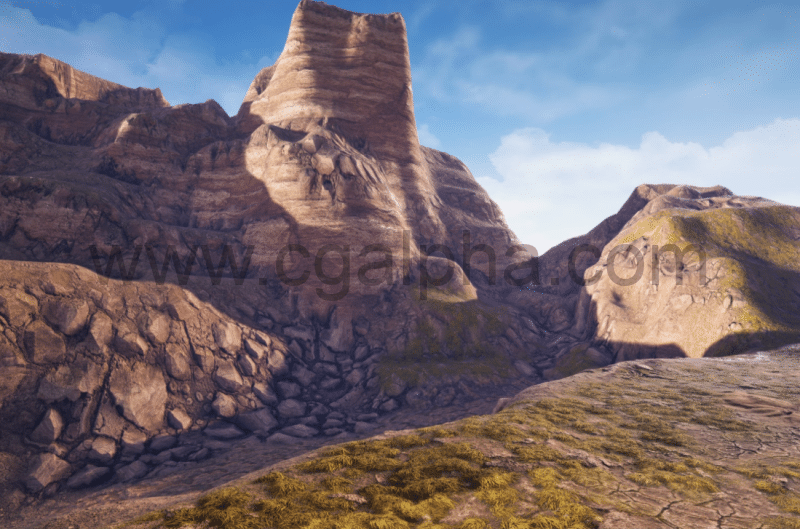 【UE4】地形材质 Terrain Materials VOL.3