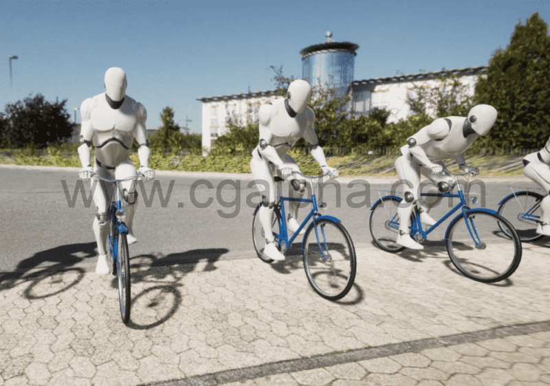 【UE4】带动画的自行车 Bicycle With Animations