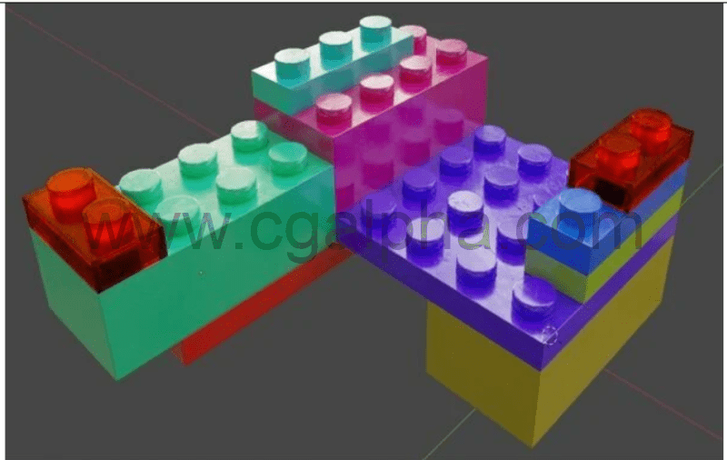 Blender插件 – 乐高积木模拟生成器