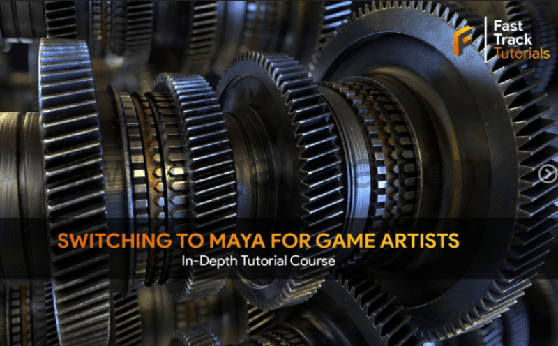 【中文字幕】Maya教程 – 游戏艺术家的快速入门教程  Maya for game artists