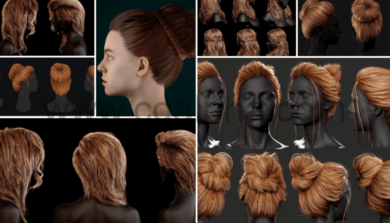 【中文字幕】Maya教程 – 大师级游戏毛发制作 Hair Creation for Games