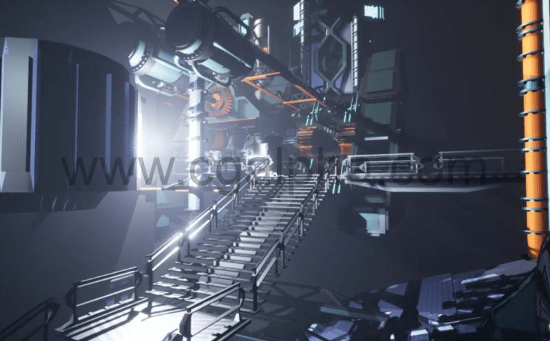 【UE4】程序化科幻环境 Stylized Sci-Fi Environment