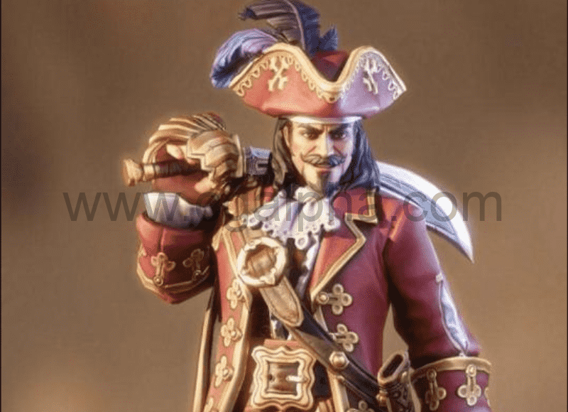 模型资产 – Captain Morgan 摩根船长