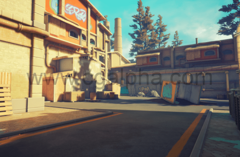 【UE4】风格化工业区 Stylized Industrial Area