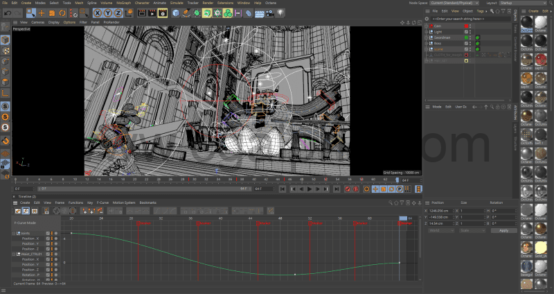 【中文字幕】C4D教程 – C4d动态镜头的制作深入学习教程