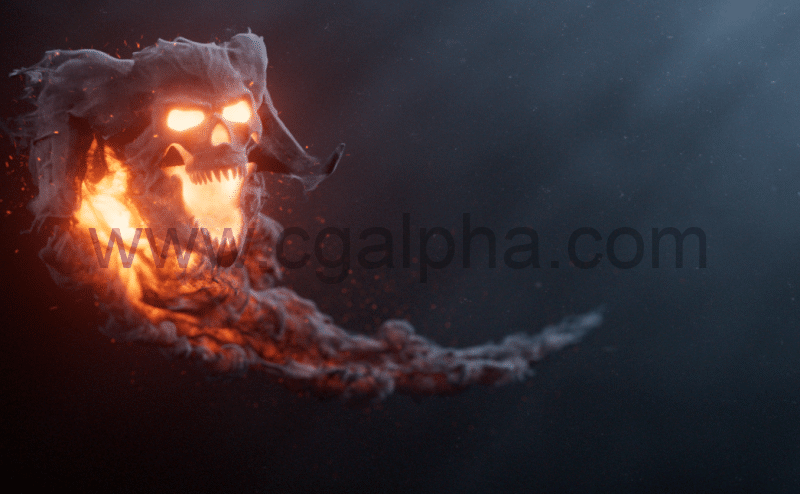 【中文字幕】Houdini教程 – 高级粒子特效恶魔之火 Demon Fire Trails