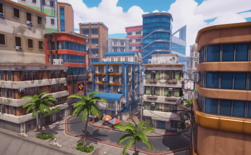 【UE4】程序化的城市环境 Stylized City Environment: Manila