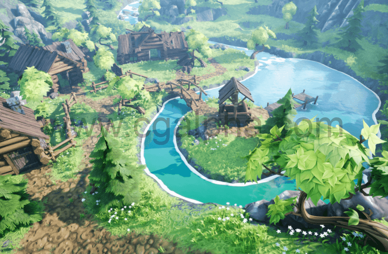 【UE4】风格化村庄 Stylized Village