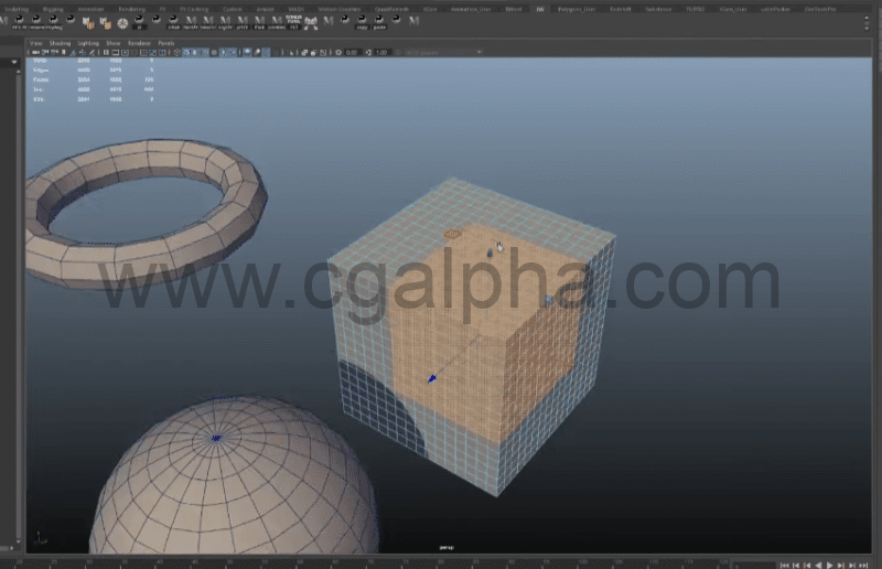 Maya插件 – 建模辅助插件填充选择 fillSelection