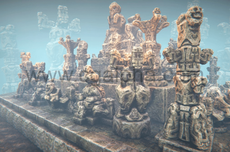 【UE4】丛林雕像 Jungle Statues