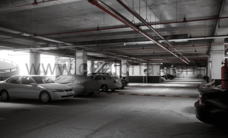 【UE4】Parking Garage 停车库