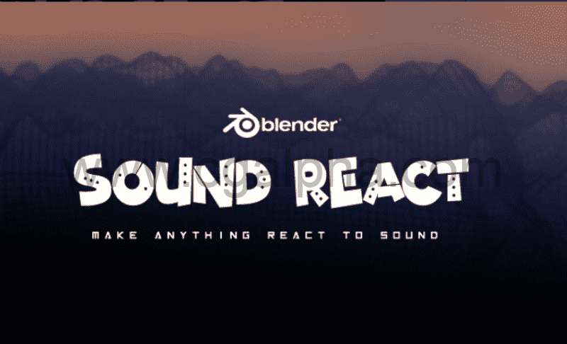Blender插件 – 音乐节奏动画插件 Sound React