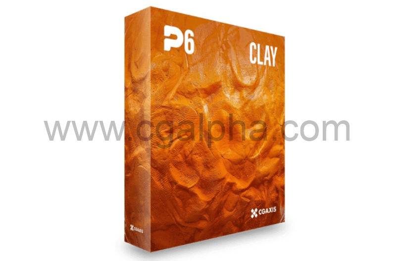 CGAxis – Physical 6 – Clay PBR Textures