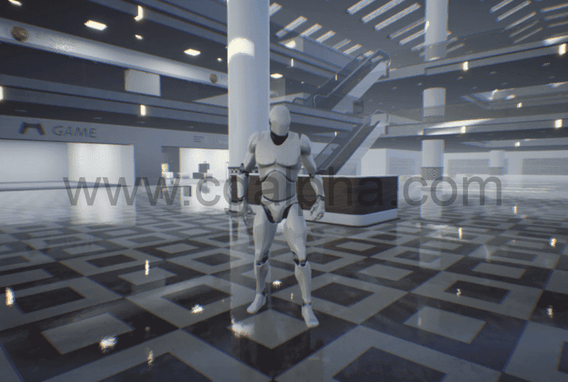 【UE4】模块化商城 Modular Mall Environment