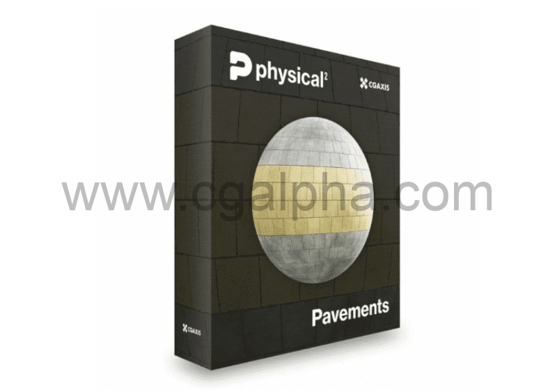CGAxis – Pavements PBR Textures – Collection Volume 25