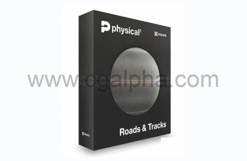 CGAxis – Roads PBR Textures – Collection Volume 24