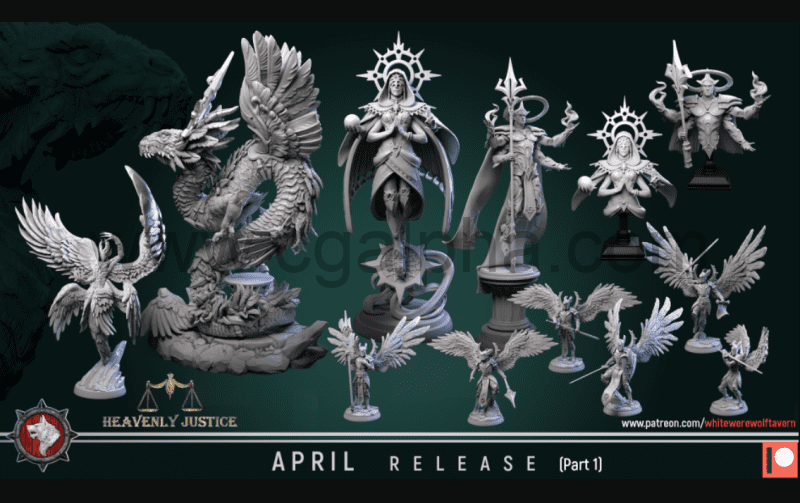 微型模型游戏角色3D打印模型