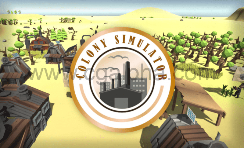 Unity – 生存建造攻略游戏模板 Colony Simulator