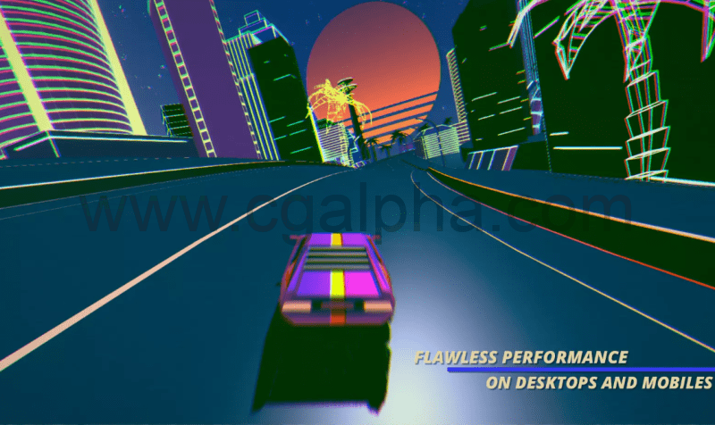 Unity – 复古美学游戏图形模型 Retro Aesthetics