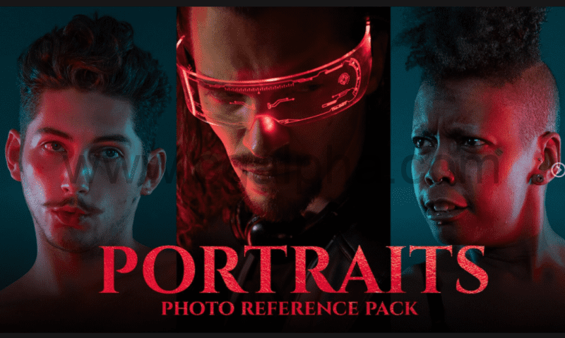 246张角色灯光氛围艺术照片参考图片