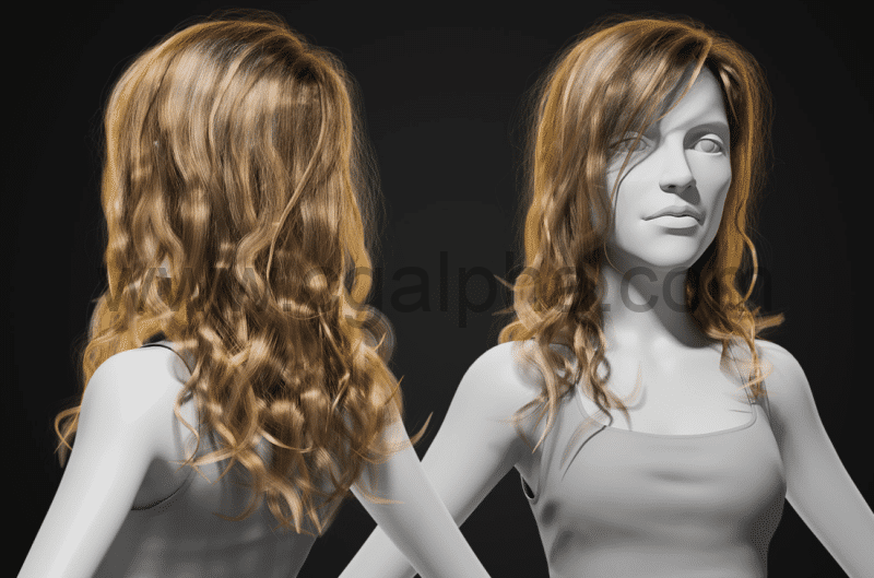 【中文字幕】Blender教程 – 写实的头发造型 Styling and Shading Realistic Hair