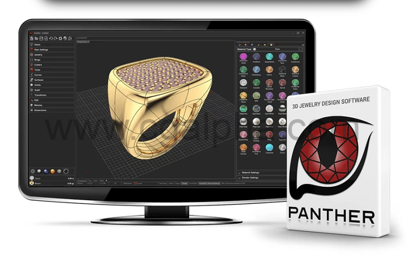 Rhino/Grasshopper插件 – 珠宝制作 Panther3D Pro