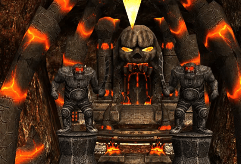 Unity – 熔火峡谷地牢场景 Molten Chasm Dungeon Bundle