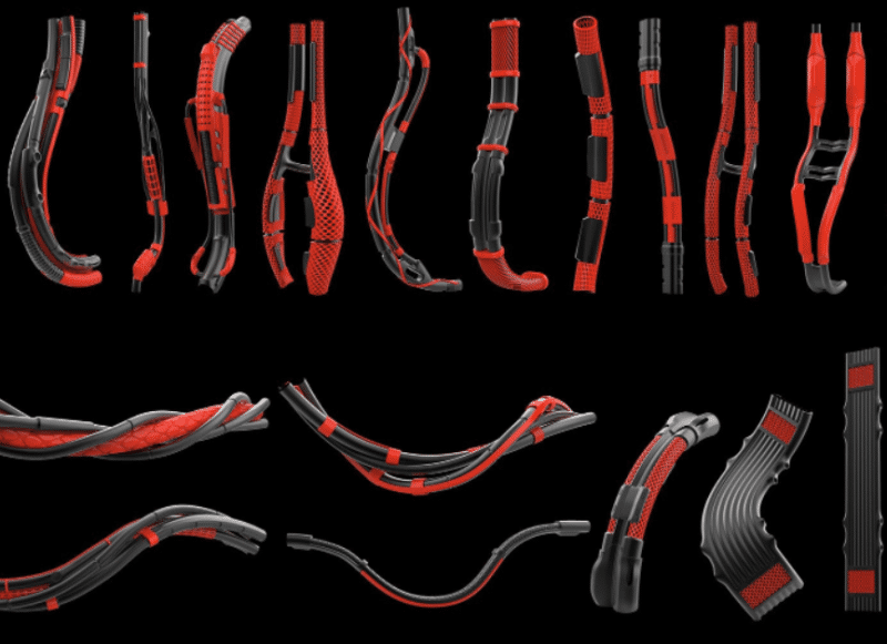 模型资产 – 电缆和电线 subd cables and wires