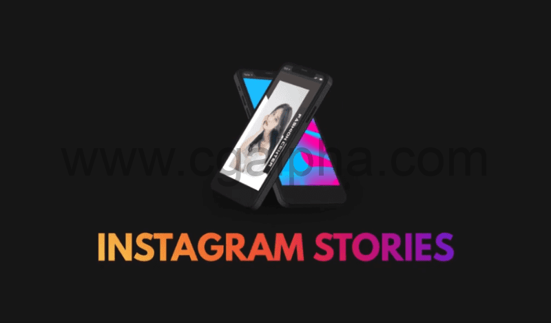AE脚本 – 610款INS竖屏广告图片文字标题排版字幕动画预设 Instagram Stories Big Pack
