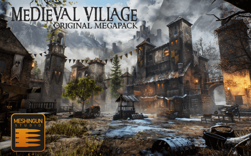 【UE4】中世纪村庄 Medieval Village