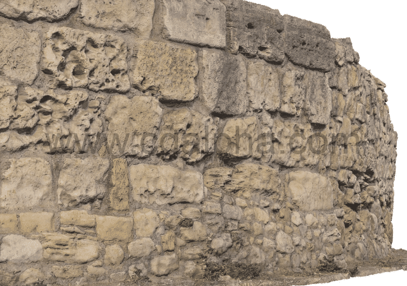 模型资产 – 扫描石头墙 Stone wall 01