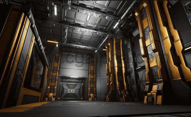 【UE4】模块化科幻环境 Modular Sci-Fi Environment