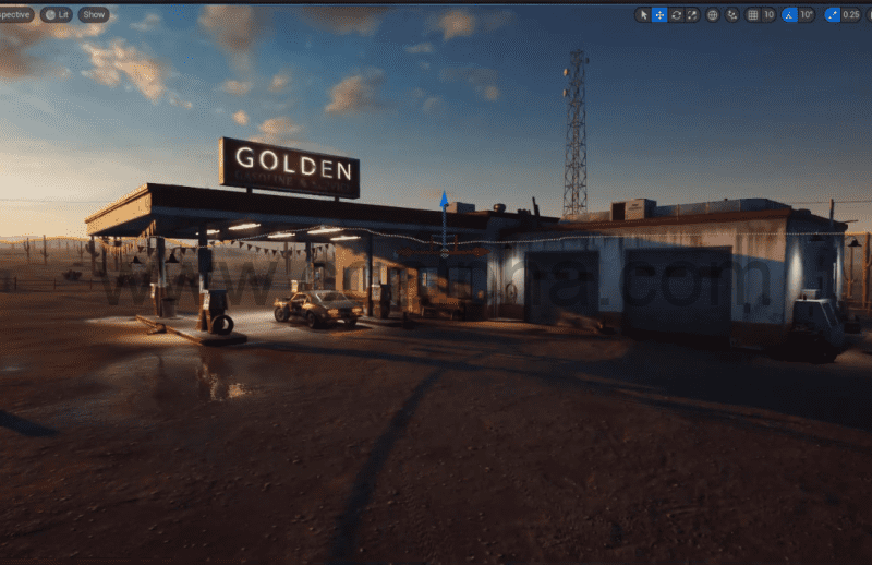 【中文字幕】UE5教程 – 大师级教程为游戏创建自定义贴图工作流程