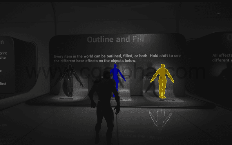 UE4插件 – 轮廓高亮、填充和标记系统 Survivor Vision