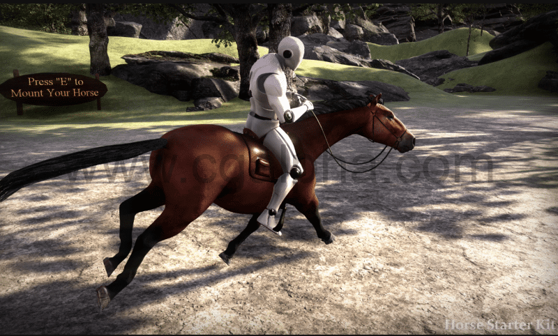 UE4/5插件 – 骑马系统 Horse Starter Kit