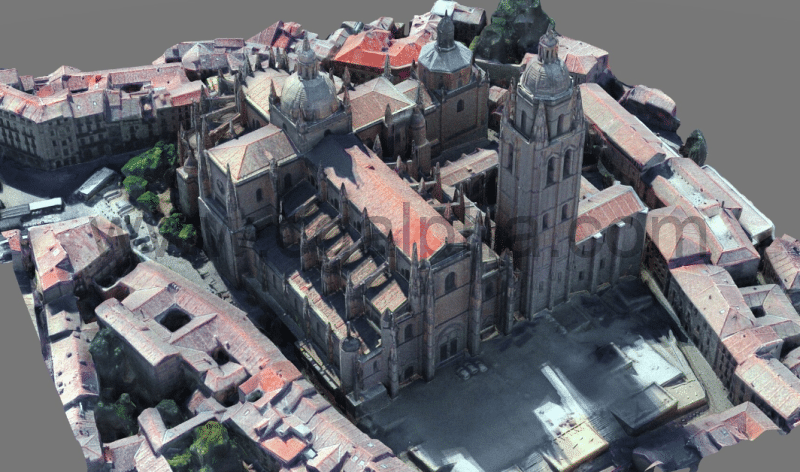 大教堂3D扫描模型 Cathedral 3D model
