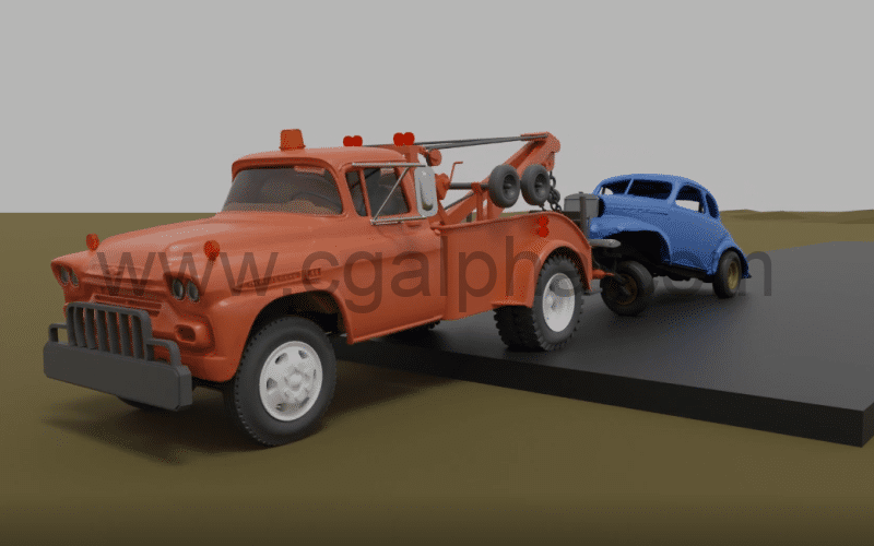 【中文字幕】使用Blender的物理引擎创建车辆动画 Rigging Vehicles with Rigid Body Physics in Blender