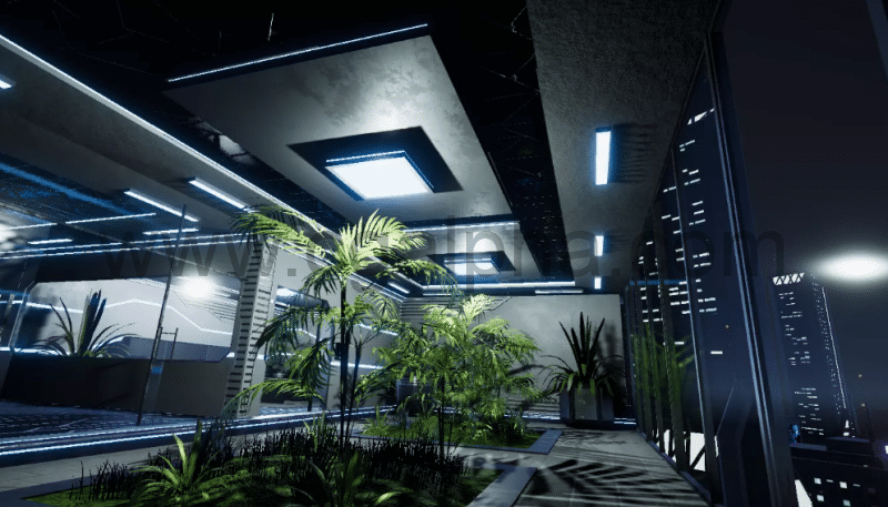 Unity – 未来科幻内饰 Futuristic Scifi Interior