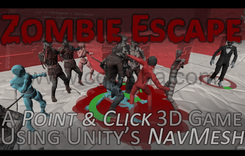 【中文字幕】 使用Unity的NavMesh系统制作一个3D逃亡游戏 3D Game using Unity’s NavMesh